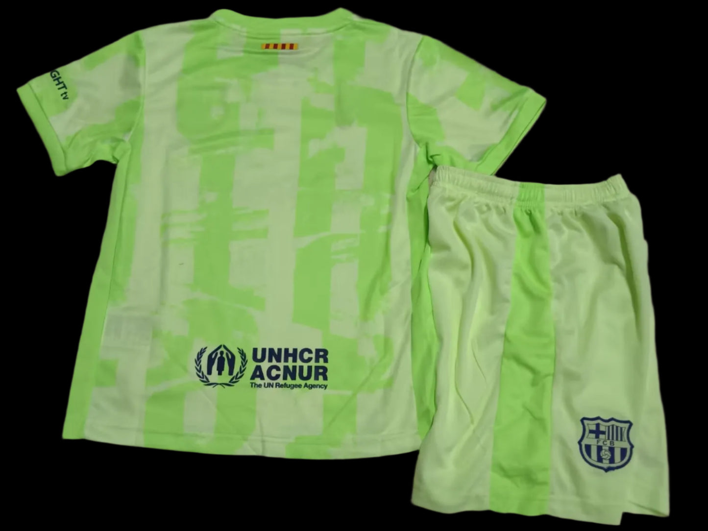24/25 Barcelona Third Kids Kits 1:1 Soccer Jersey