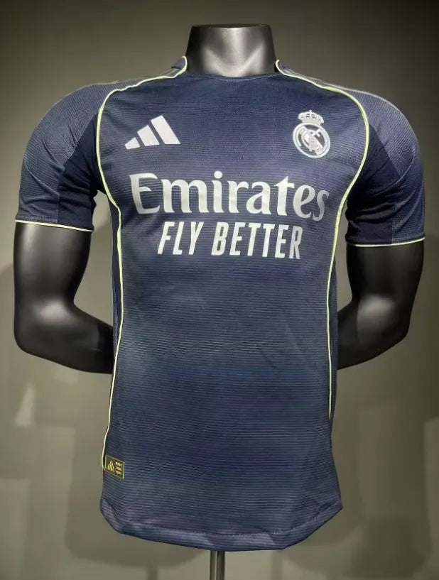 25/26 Real Madrid Away Player 1:1 Quality Soccer Jersey