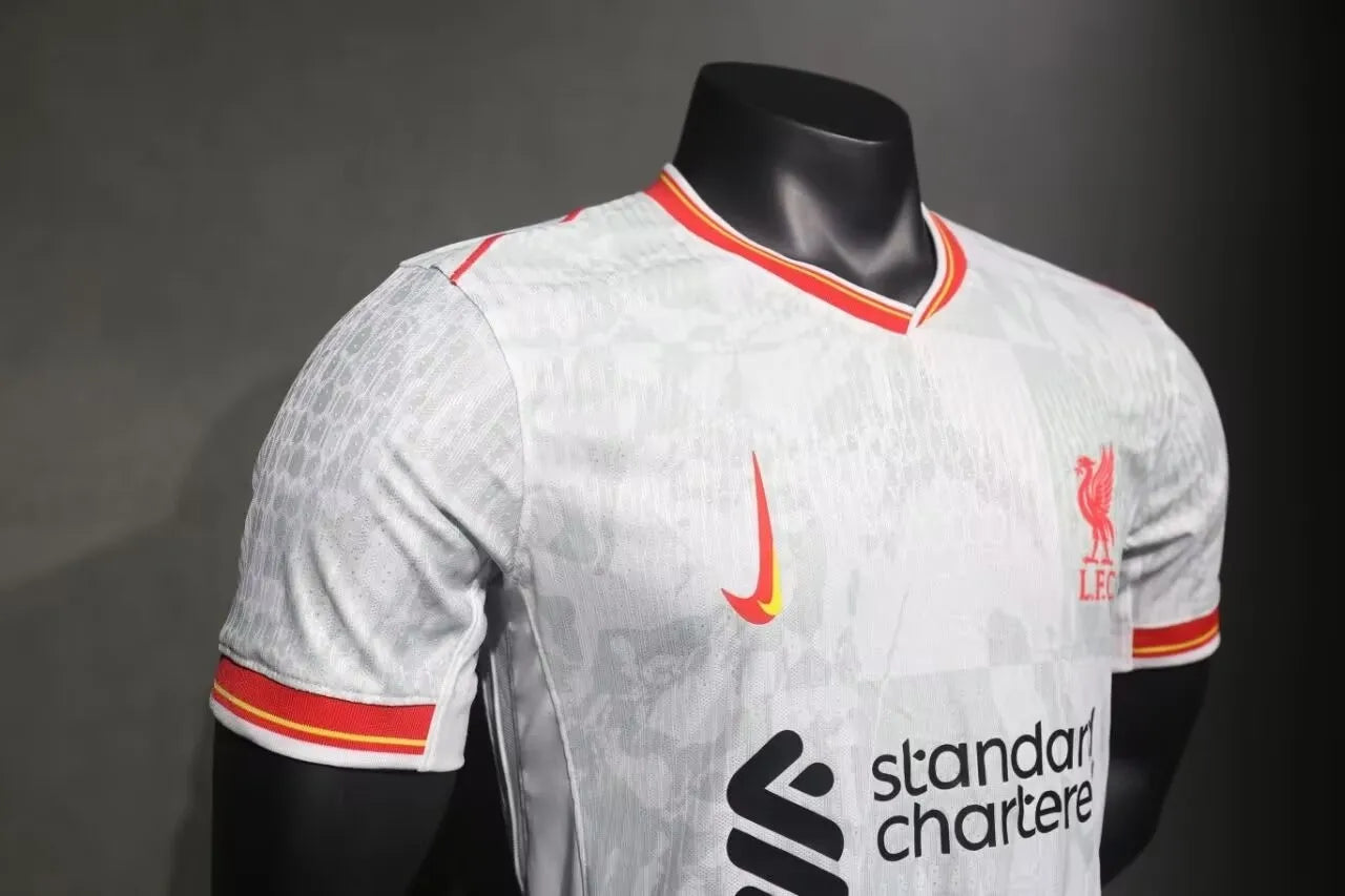 24/25 Liverpool Third White Player 1:1 Quality Soccer Jersey