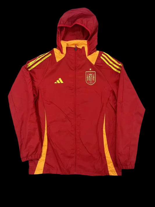 24/25 Spain Red Windbreaker