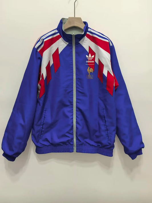 90/91 France Home Double Sided Windbreaker