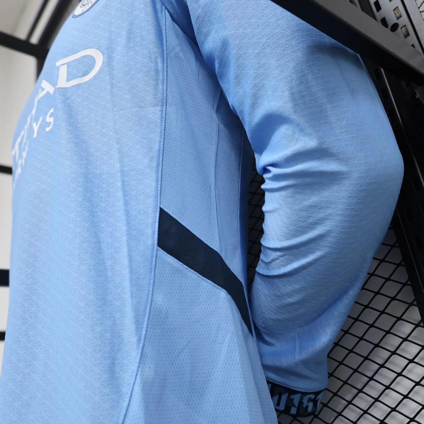 24/25 Manchester City Home Long Sleeve Player 1:1 Quality Soccer Jersey