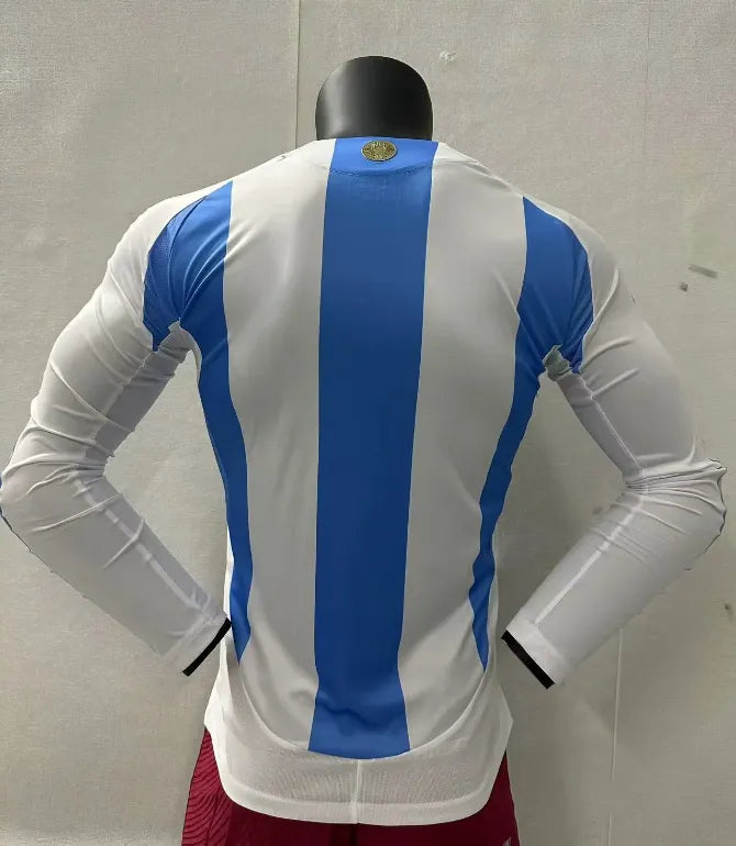24/25 Argentina Home 3-Stars With FIFA 2022 Player Long sleeve 1:1 Quality Soccer Jersey