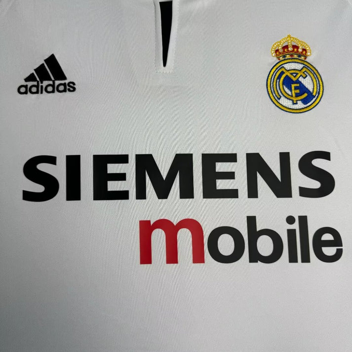 2003/2004 Real Madrid Home Fans 1:1 Quality Retro Soccer Jersey