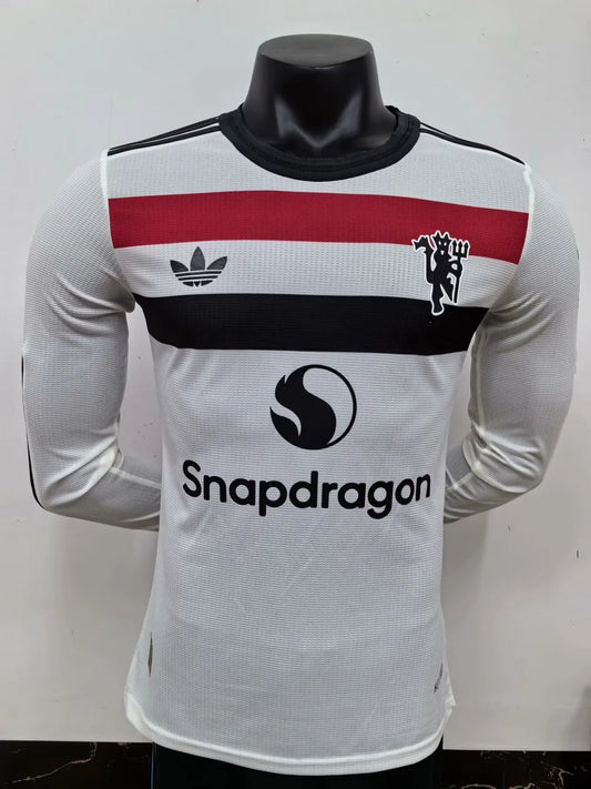 24/25 Manchester United Third Long Sleeve Player 1:1 Quality Soccer Jersey