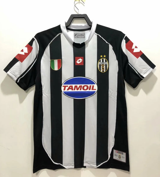 2002-2003 Juventus Home 1:1 Quality Retro Soccer Jersey