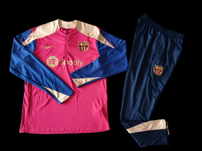24/25 Barcelona Kids Red 1:1 Quality Training Jersey