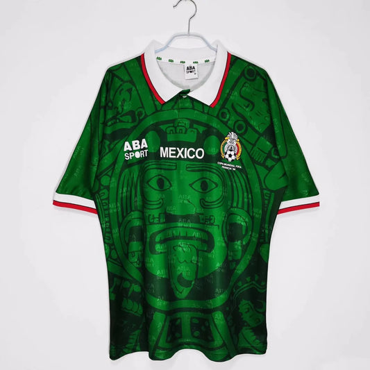 1998 Mexico Home Fans Version 1:1 Quality Retro Soccer Jersey
