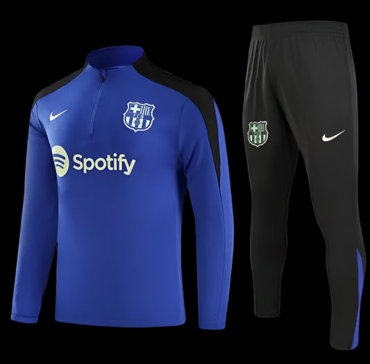 24/25 Barcelona Kids Blue 1:1 Quality Training Jersey