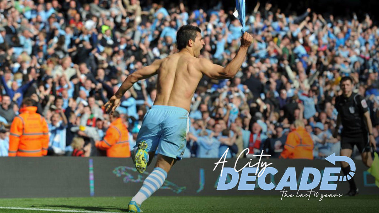 2011-2012 Manchester City Home 1:1 Quality Retro Soccer Jersey