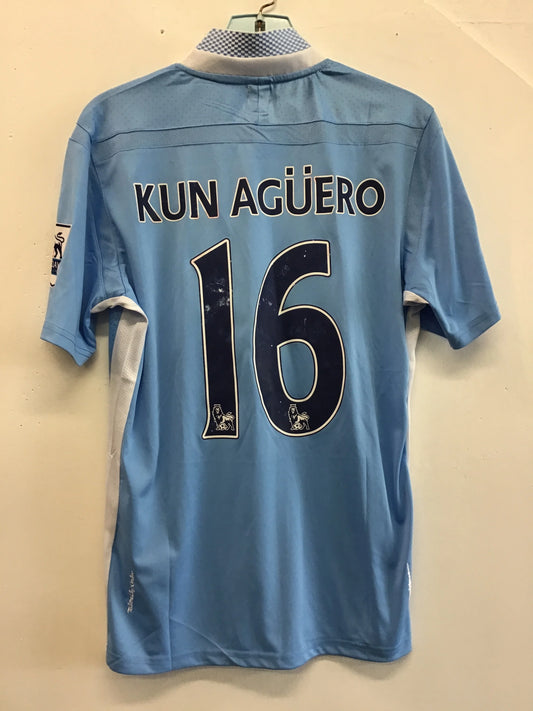 2011-2012 Manchester City Home 1:1 Quality Retro Soccer Jersey