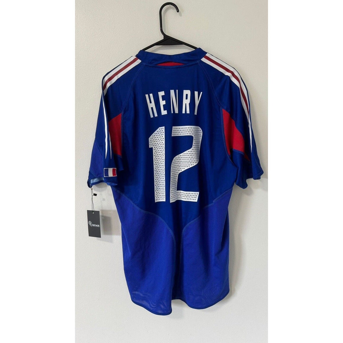 2004 France Home Fans Retro 1:1 Quality Soccer Jersey
