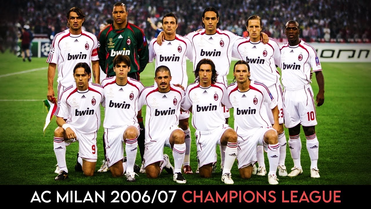2006/2007 AC Milan Away White 1:1 Quality Retro Soccer Jersey