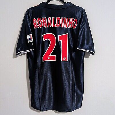 2001 PSG Home Fans 1:1 Quality Retro Soccer Jersey
