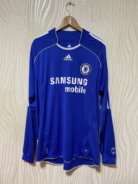 2006 Chelsea Home Long sleeve Fans 1:1 1:1 Quality Retro Soccer Jersey