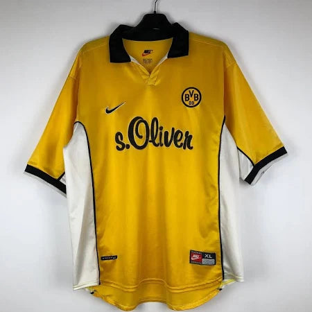 1998 Dortmund Home 1:1 Quality Retro Soccer Jersey
