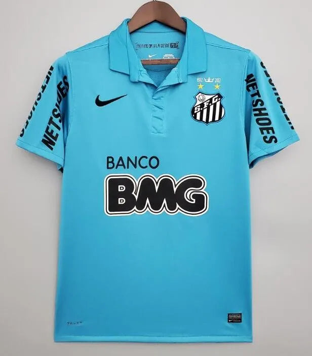 2012-2013 Retro Santos Blue 1:1 Quality Soccer Jersey