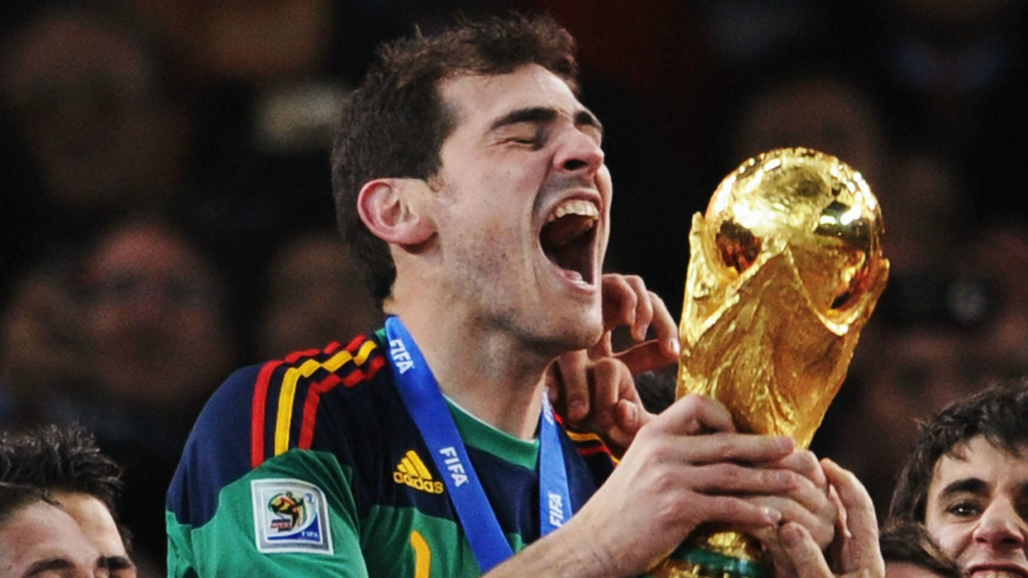 2010 Spain Goalkeeper 1:1 Quality Retro Soccer Jersey
