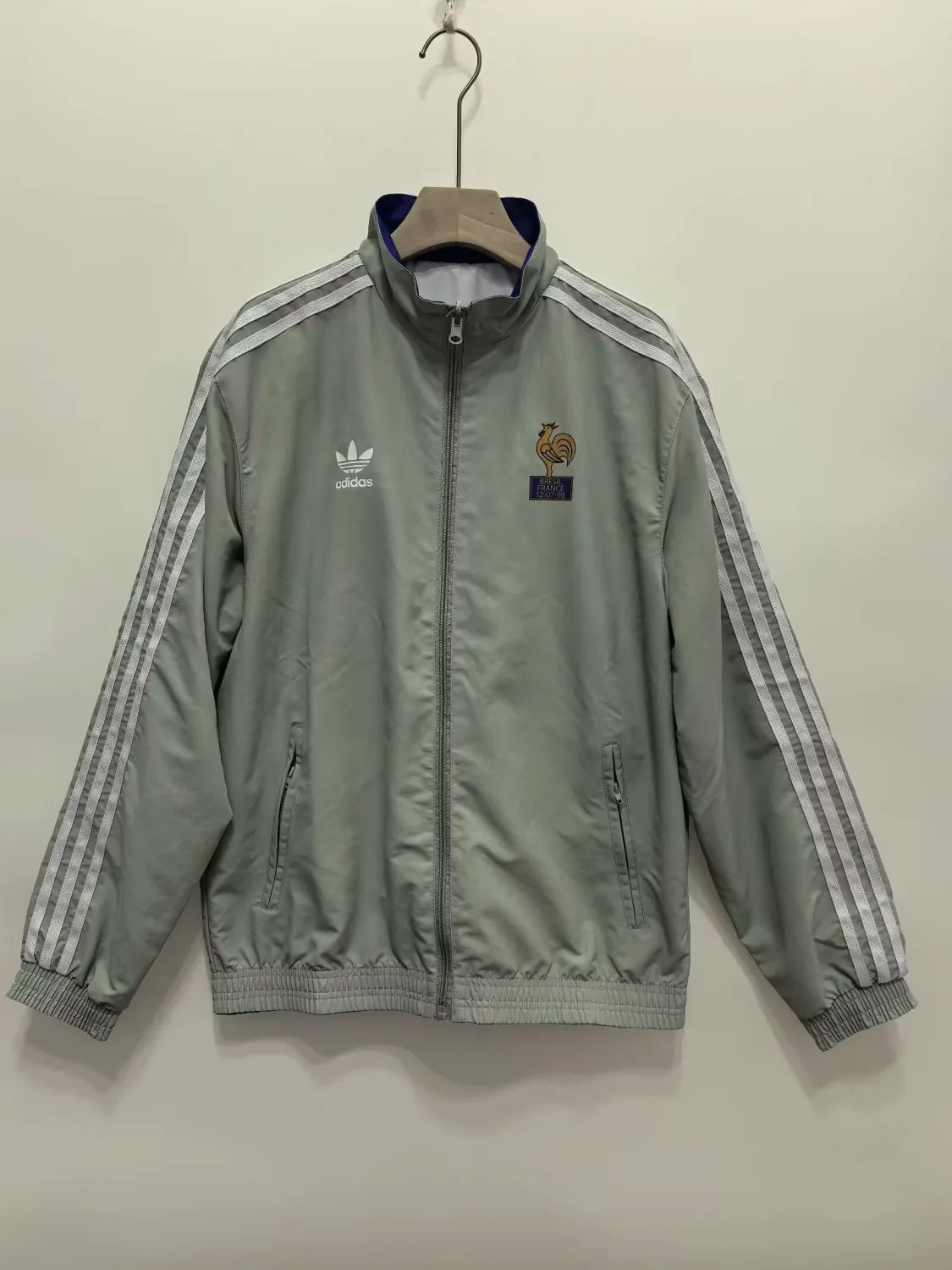 90/91 France Home Double Sided Windbreaker