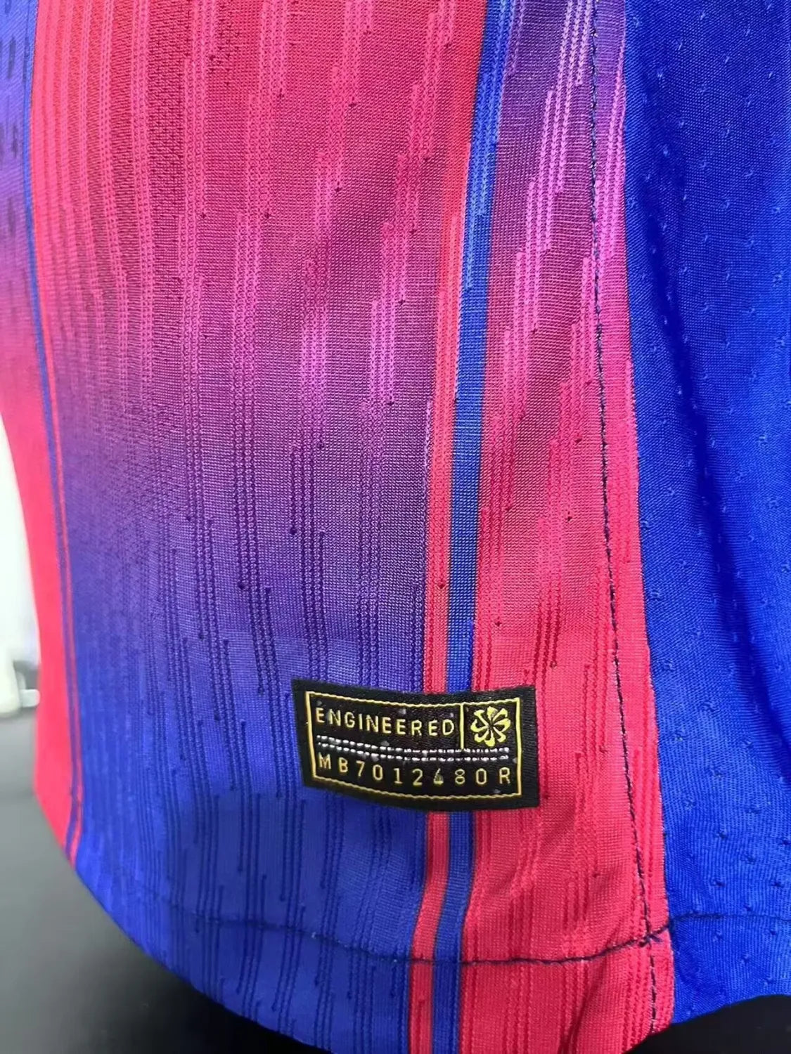 25/26 Barcelona Home Long Sleeved Player 1:1 Quality Soccer Jersey
