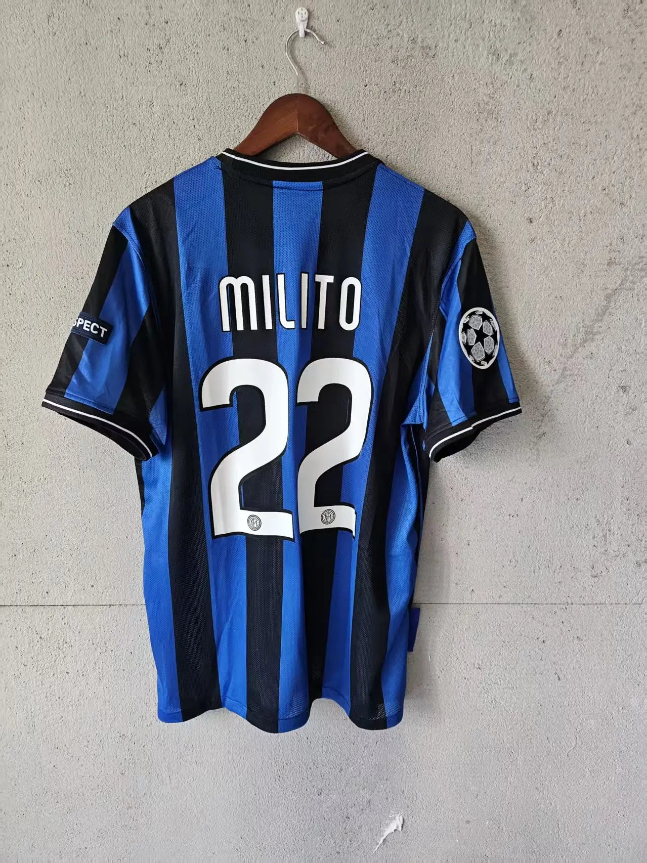 2009/2010 Inter Milan Home Fans 1:1 Quality Retro Soccer Jersey