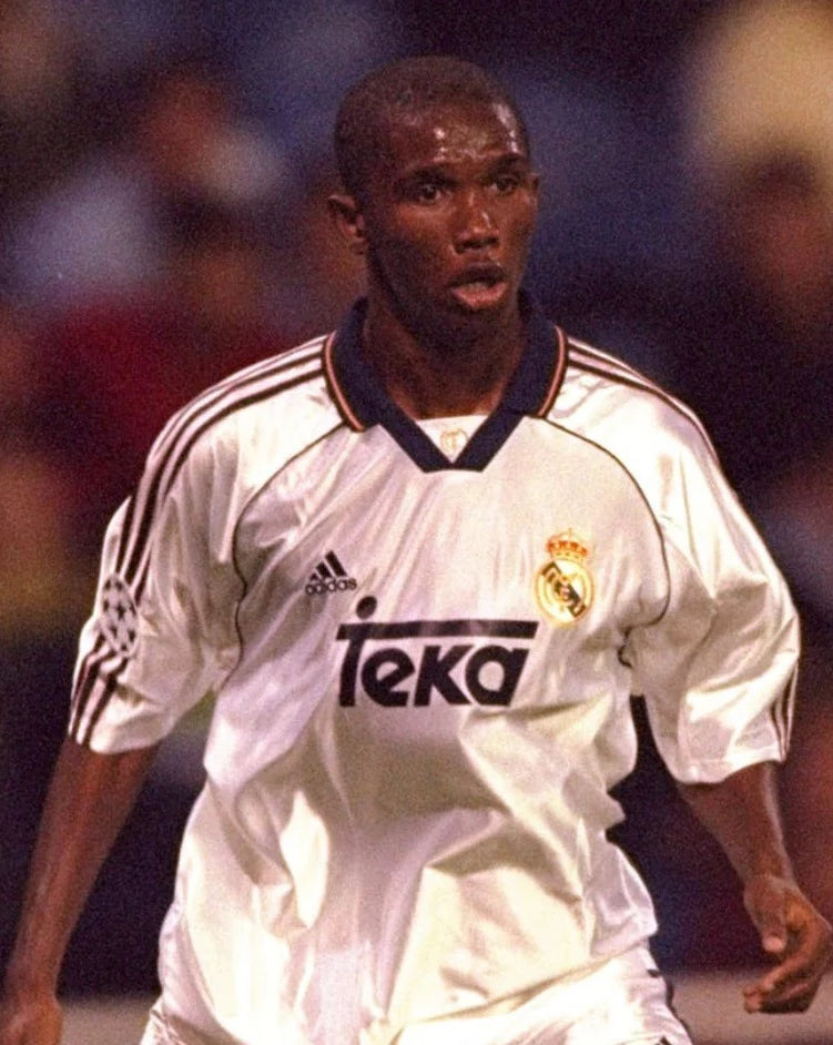 1999/2000 Real Madrid Home Long Sleeve 1:1 Quality Retro Soccer Jersey