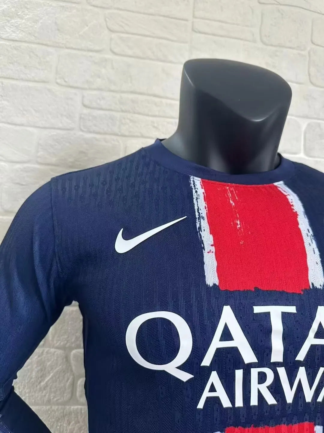 24/25 PSG Home Long Sleeve Player 1:1 Quality Soccer Jersey