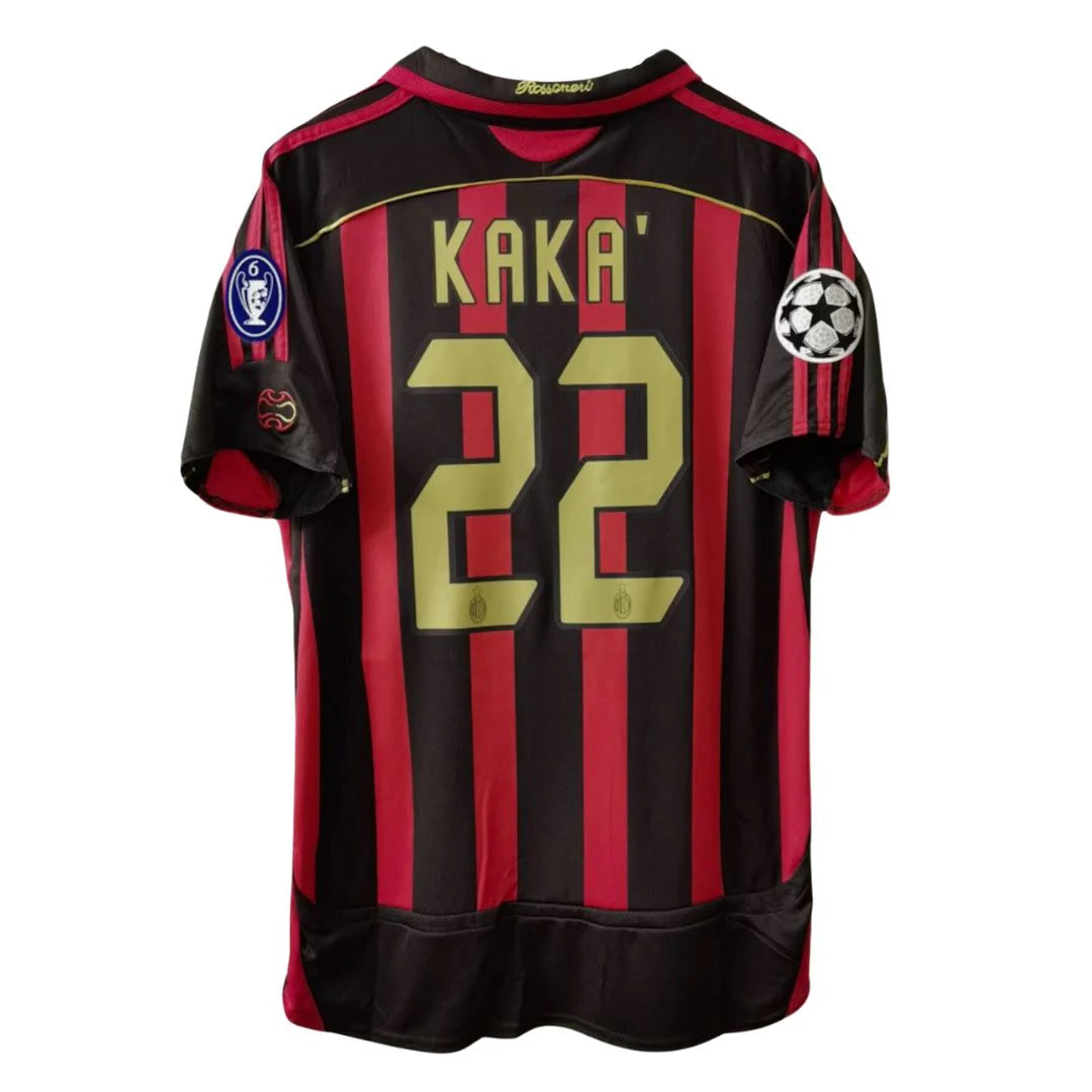 2006-2007 AC Milan Home 1:1 Retro Soccer Jersey
