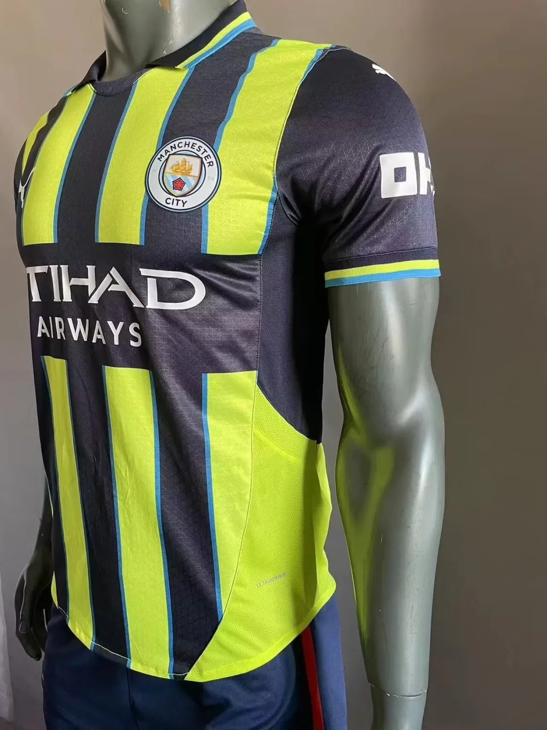 24/25 Manchester City Away Player 1:1 Quality Soccer Jersey