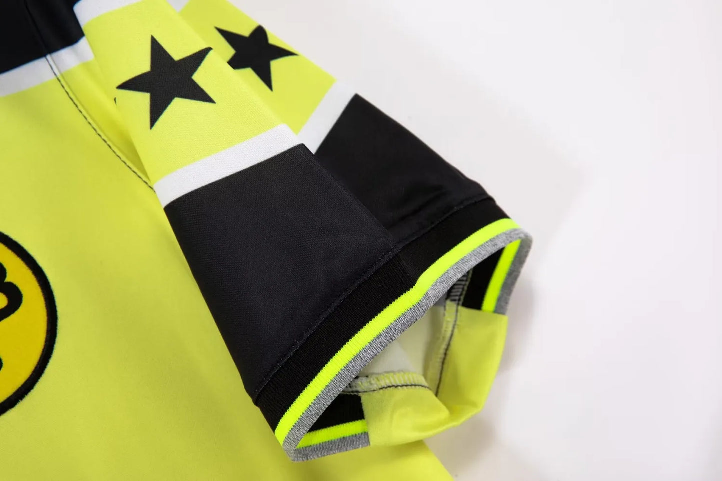 1988 Dortmund Home Yellow 1:1 Retro Soccer Jersey
