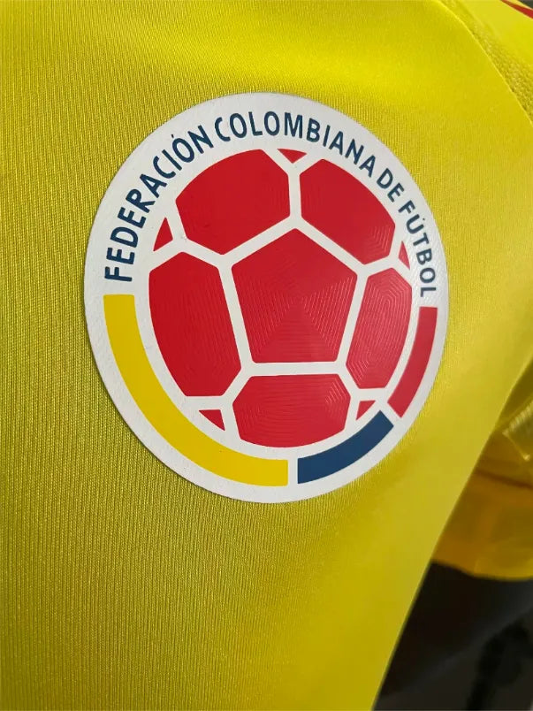 24/25 Colombia Home Player Yellow1:1 Quality Soccer Jersey