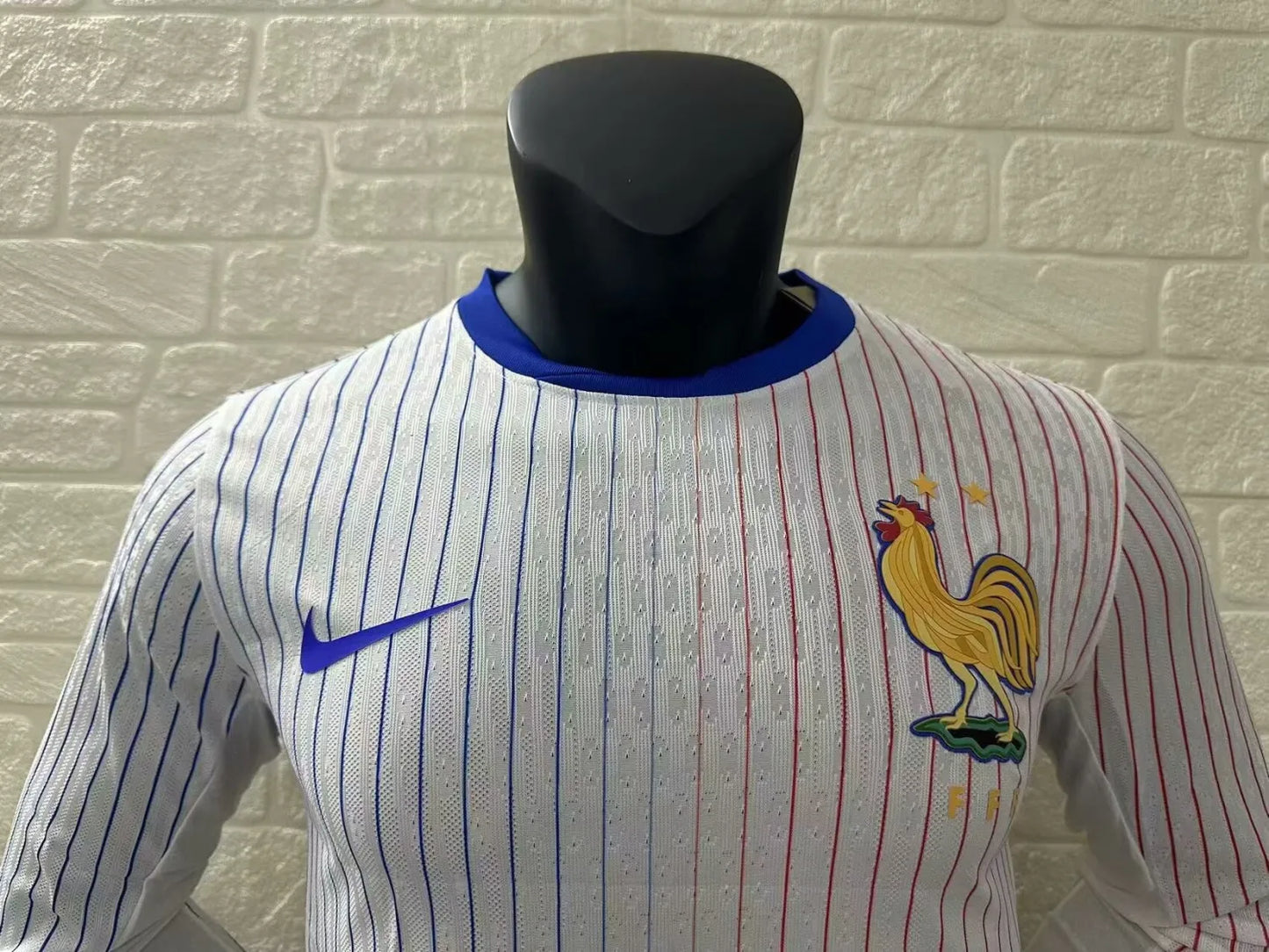 24/25 France Away Player Long sleeve 1:1 Quality Soccer Jersey