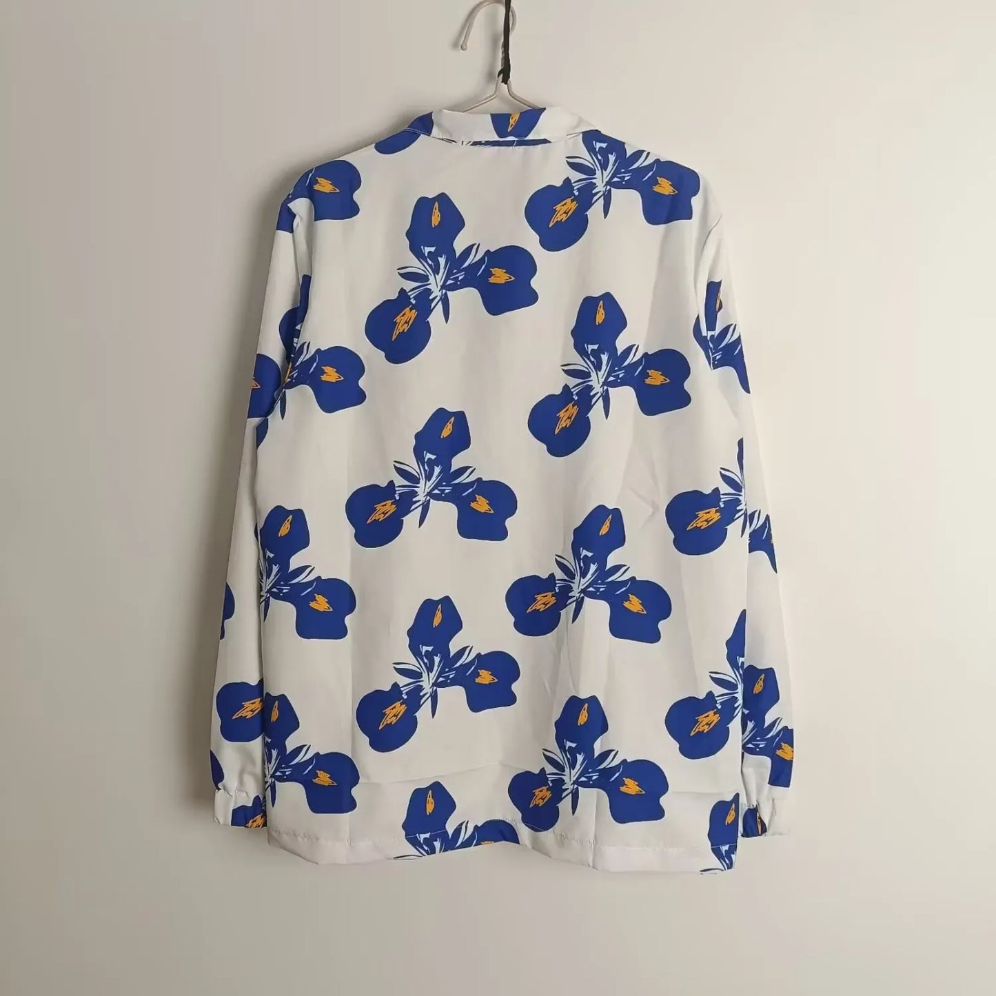 24/25 France Blue Flower Windbreaker