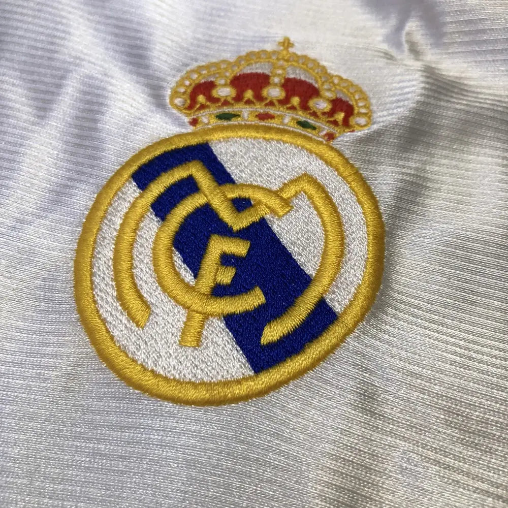 1999/2000 Real Madrid Home Long Sleeve 1:1 Quality Retro Soccer Jersey