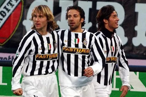 2003/2004 Juventus Home Fans Retro 1:1 Quality Soccer Jersey