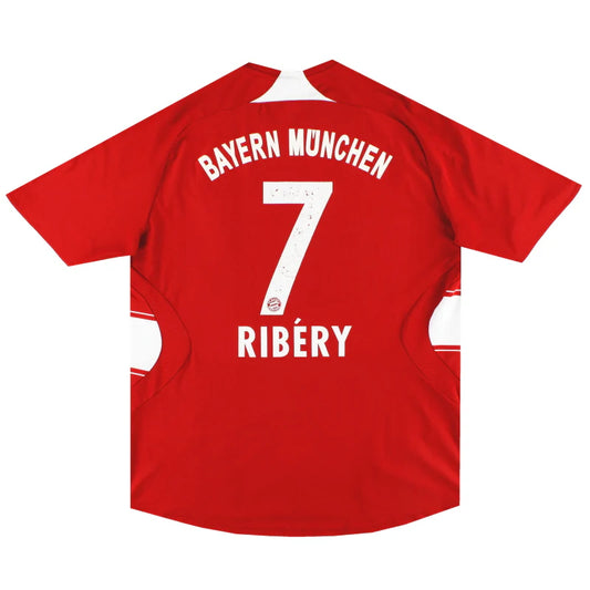 2007/2008 Bayern Munich Home Red Fans Retro 1:1 Quality Soccer Jersey