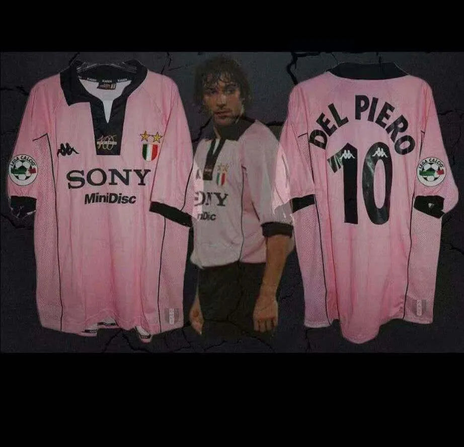 1997-1998 Juventus Away 1:1 Quality Retro Soccer Jersey