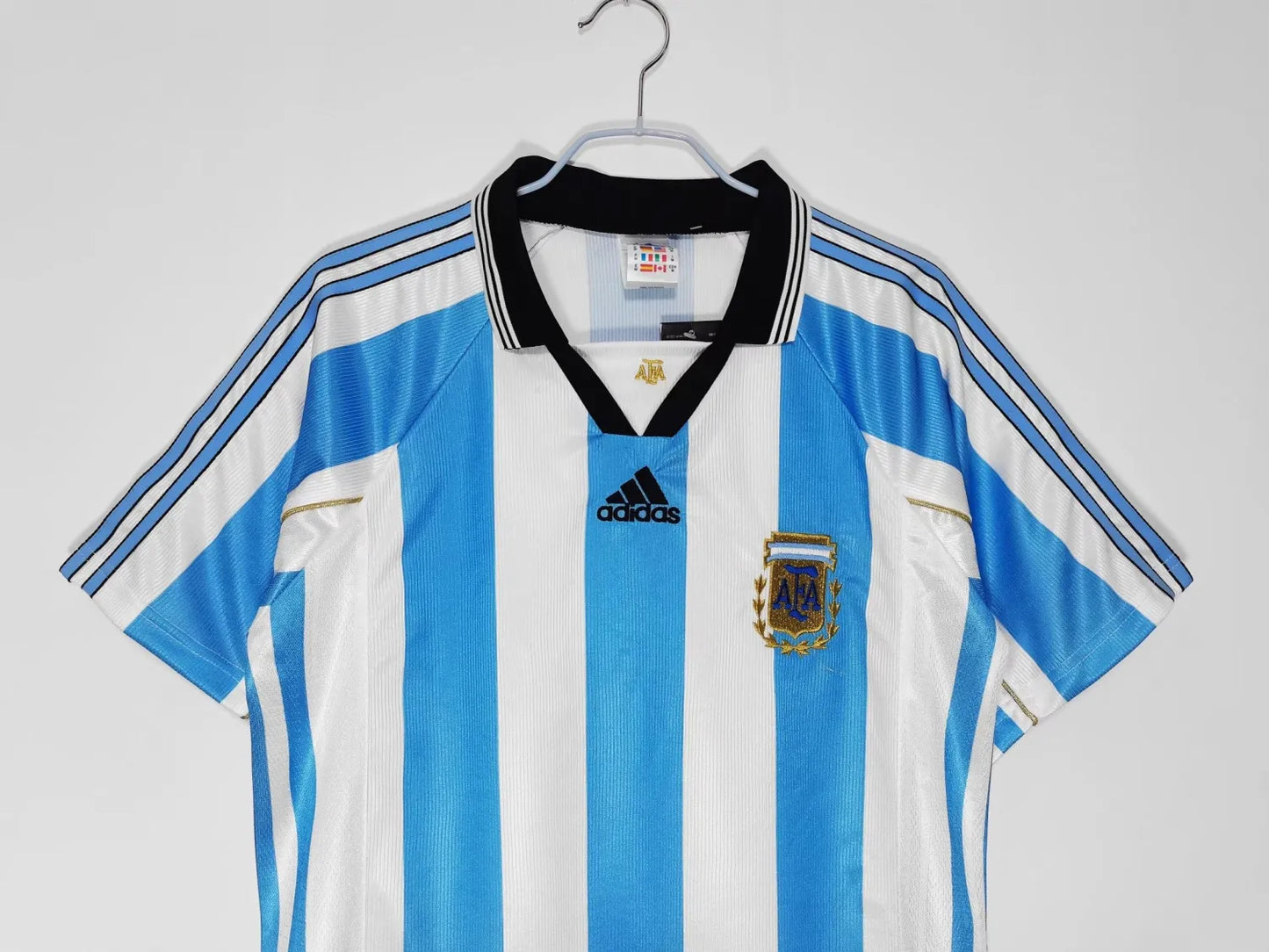 1998/1999 Argentina Home Retro Soccer Jersey