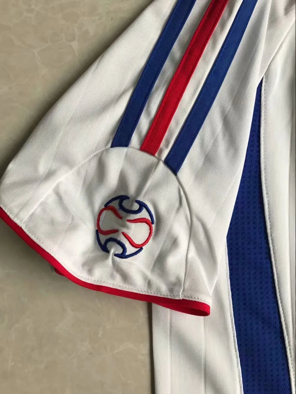 2006 France Away White Fans 1:1 Quality Retro Soccer Jersey