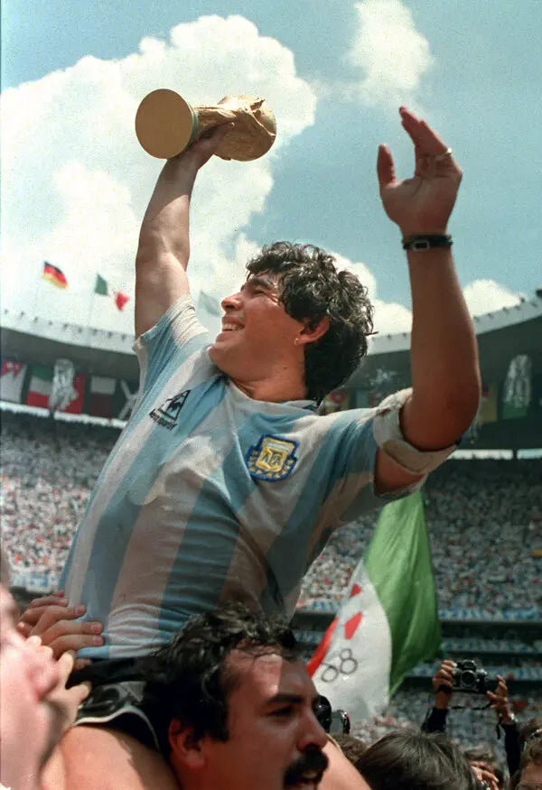 1986 Argentina Home Long Sleeve Retro 1:1 Quality Soccer Jersey