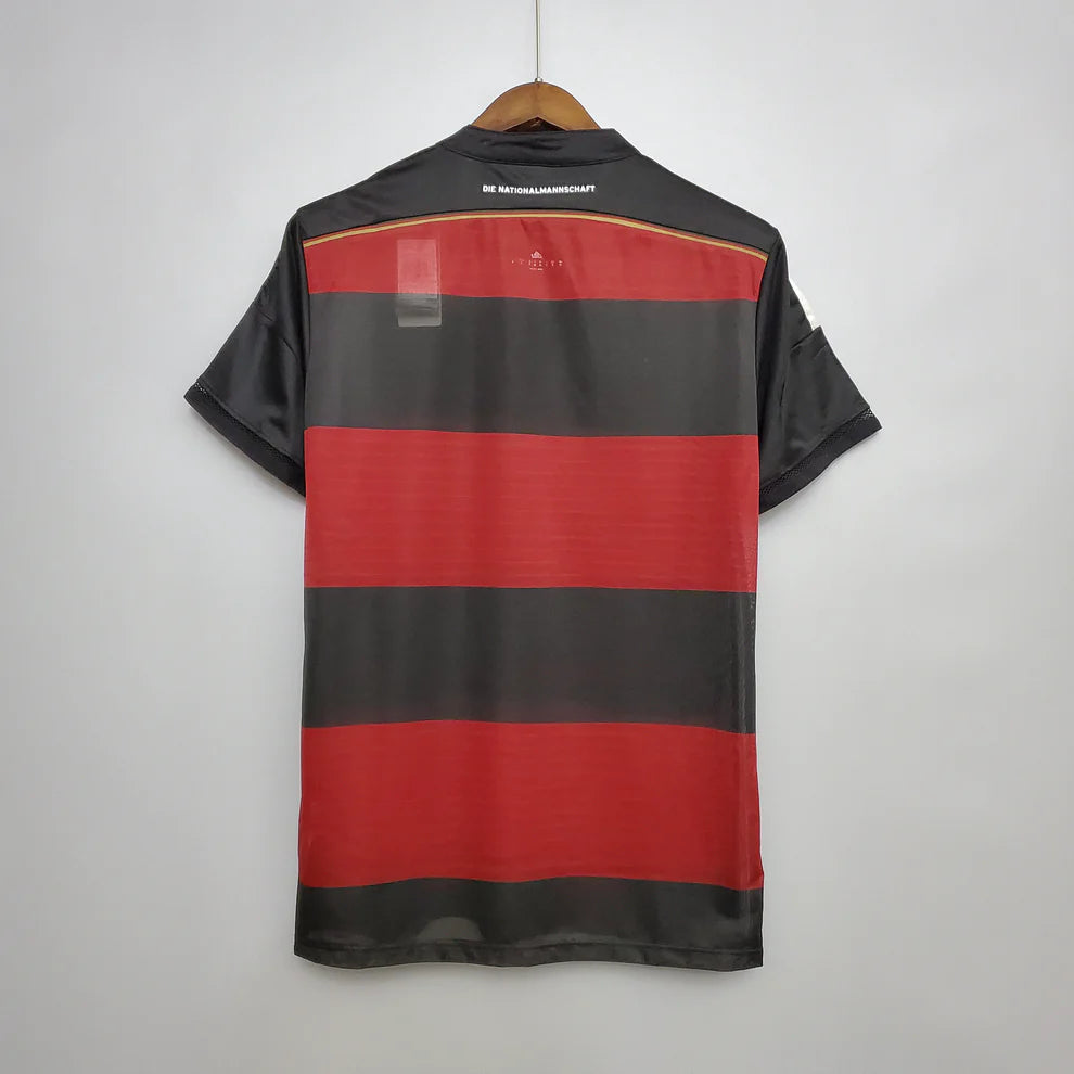 2014 Germany Away Retro 1:1 Soccer Jersey