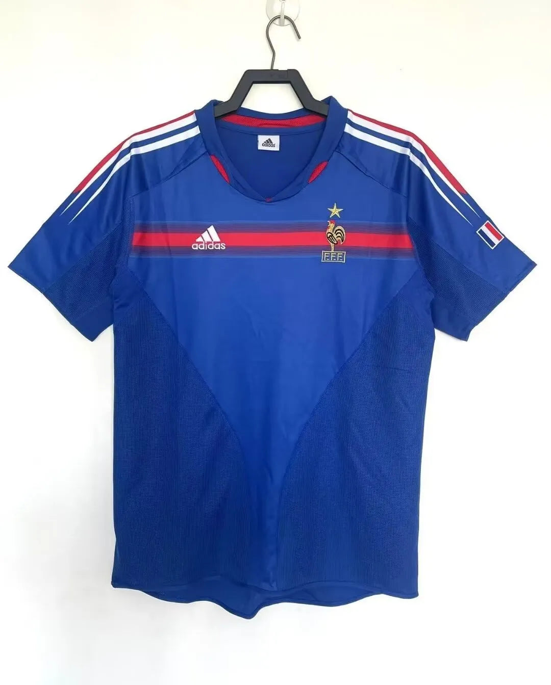 2004 France Home Fans Retro 1:1 Quality Soccer Jersey