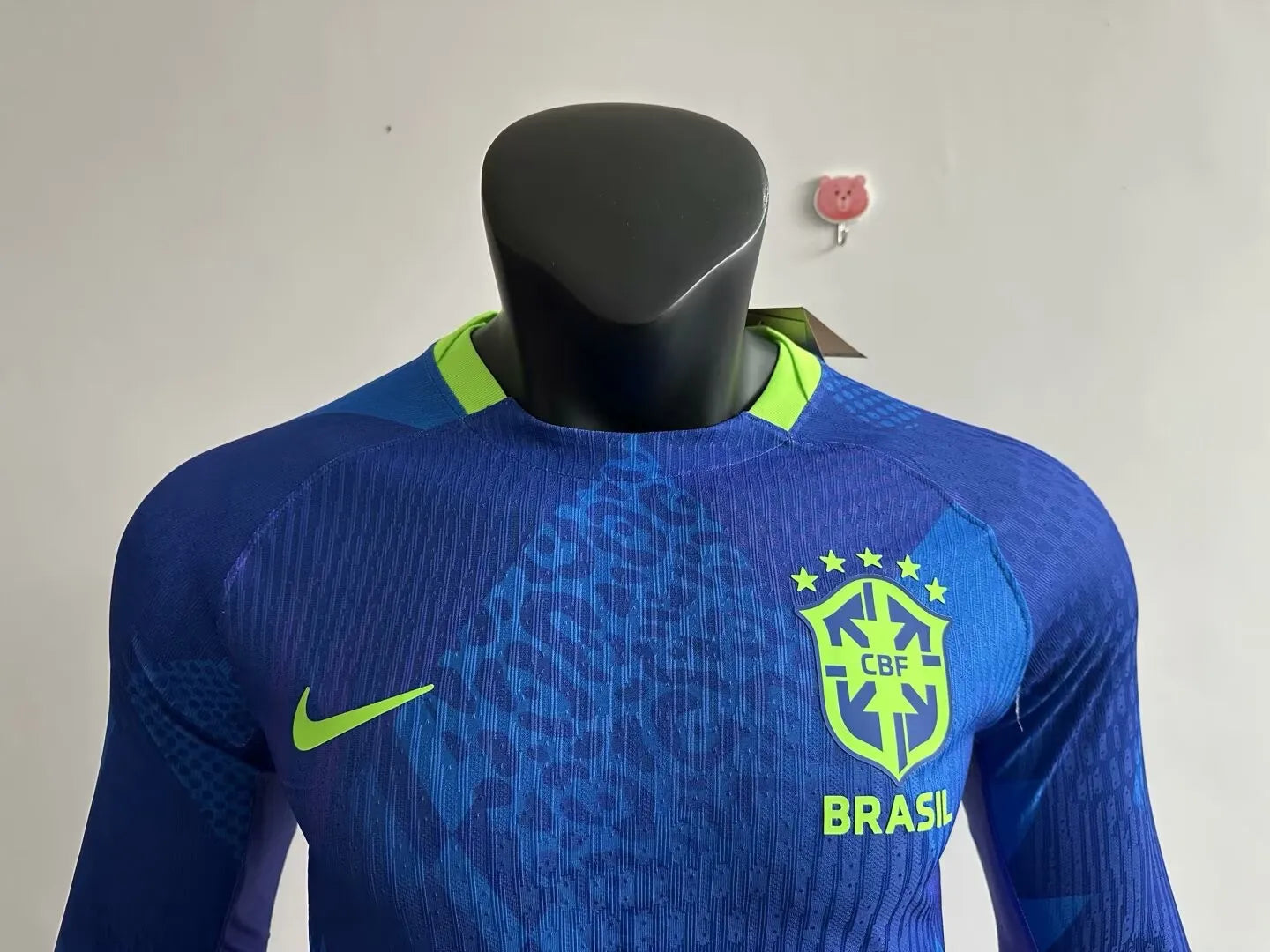 25/26 Brazil Away Player Long Sleeve 1:1 Quality Soccer Jersey