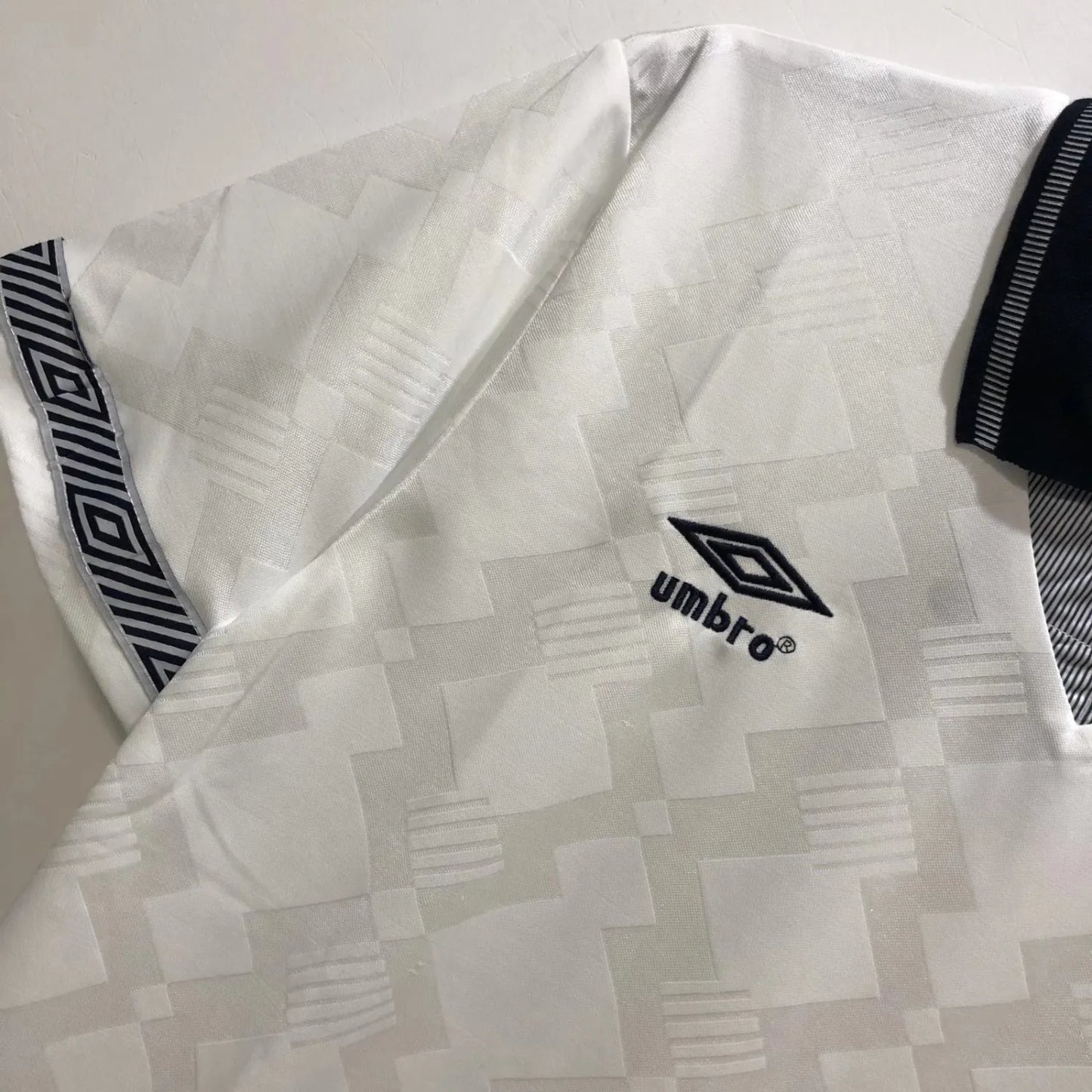 1990 England Home 1:1 Quality Retro Soccer Jersey