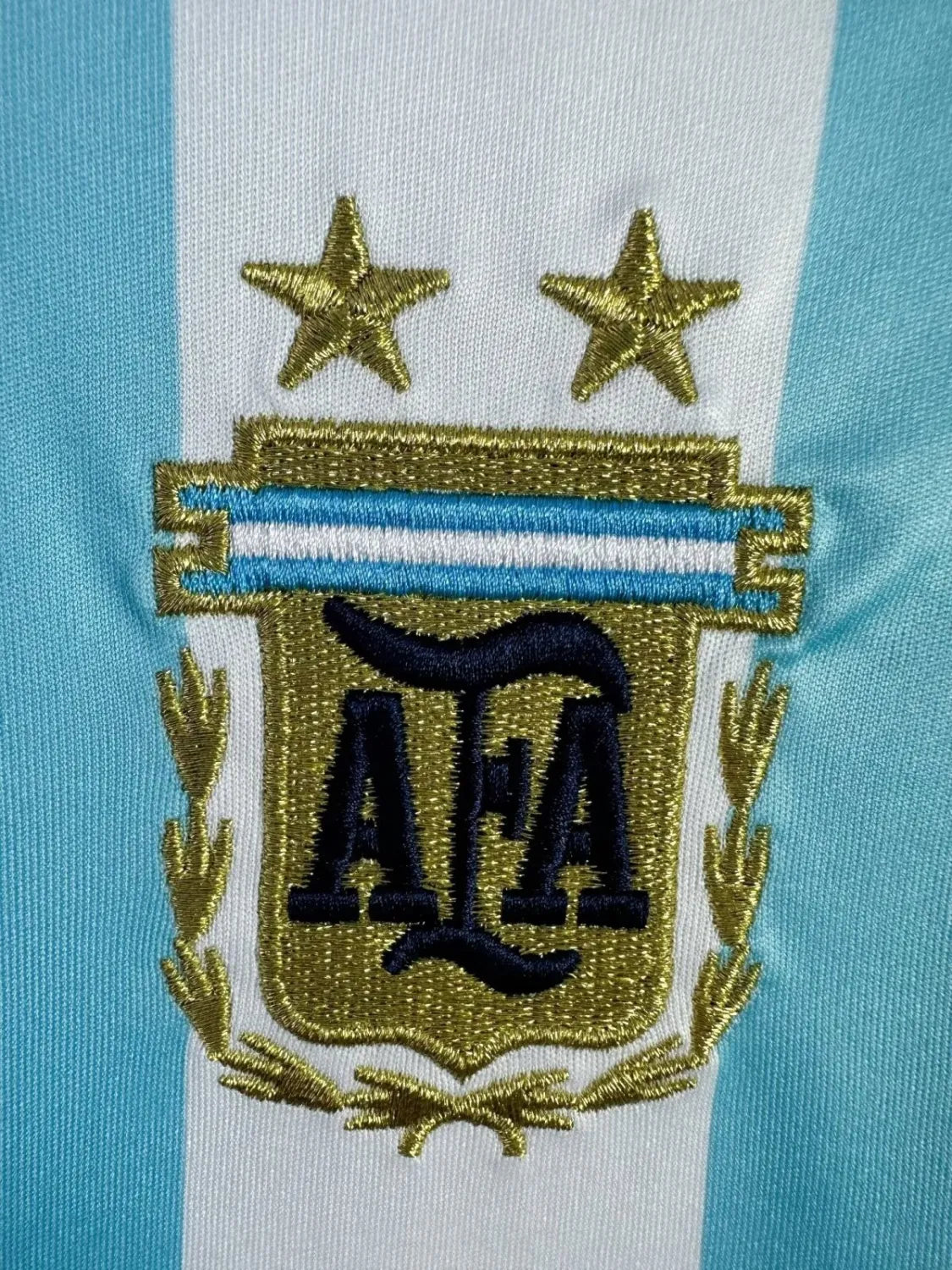 2006 Argentina Home Long Sleeve Retro 1:1 Quality Soccer Jersey
