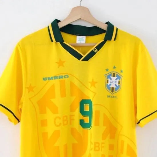 1994 Brazil Home 1:1 Quality Retro Soccer Jersey