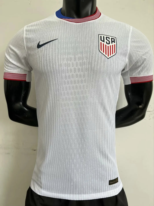 24/25 USA Home Player 1:1 Quality Soccer Jersey