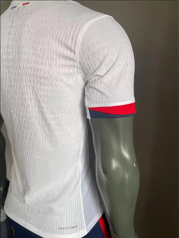 24/25 PSG Away White Player 1:1 Quality Soccer Jersey