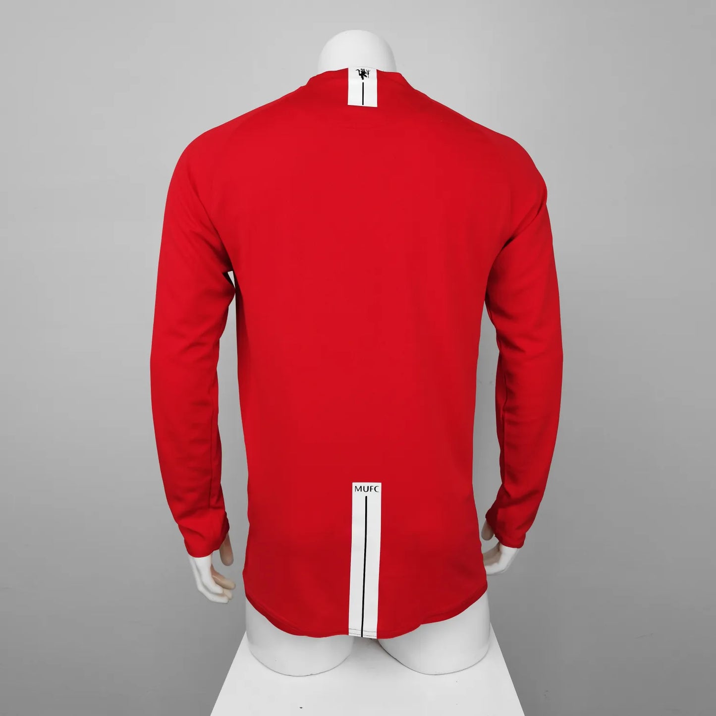 2007-2008 Manchester United Home Long sleeve 1:1 Quality Retro Soccer Jersey