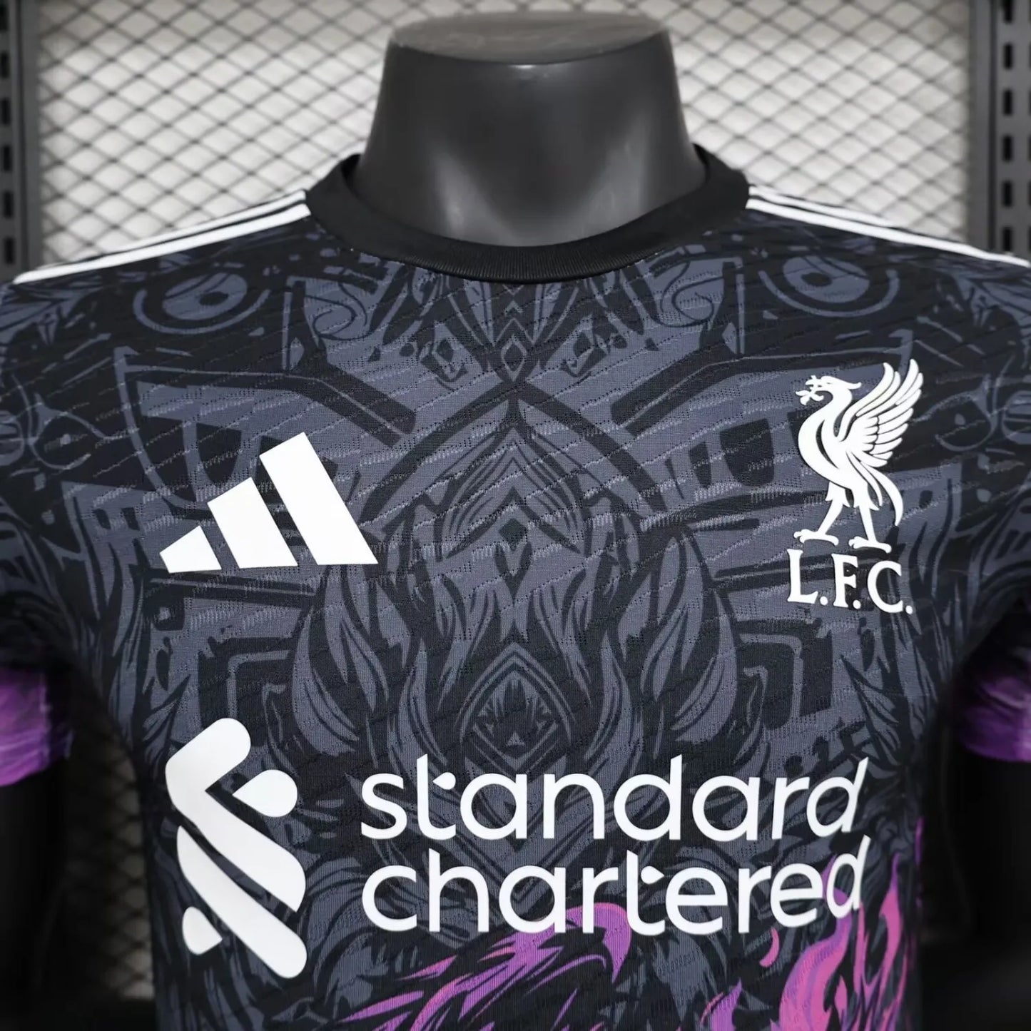 24/25 Liverpool Special Edition Black Purple Player 1:1 Quality Soccer Jersey